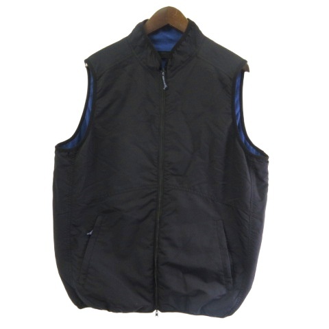 【中古】ワイルドシングス WILDTHINGS WT24132AD サプレックス リバーシブルベスト フリース ベスト ブラック ブルー M メンズ