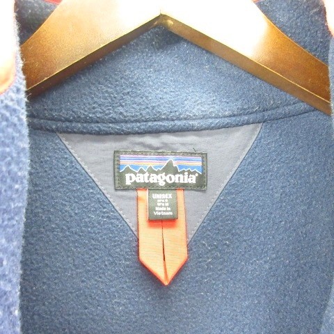 【中古】パタゴニア Patagonia STY22980FA21 フリース プルオーバー ジャケット ネイビー 紺 ■GY28 S M メンズ レディース_4