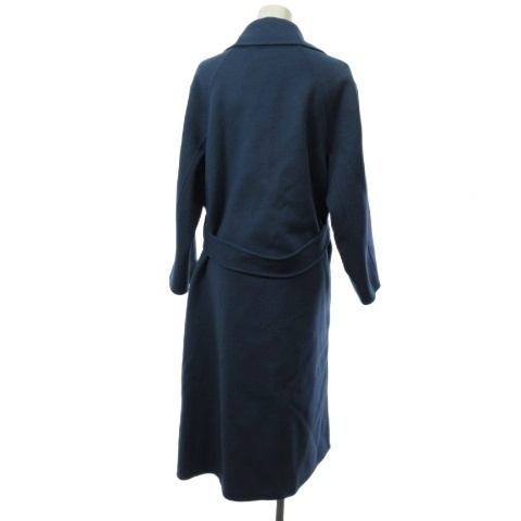 【中古】アイシービー iCB 25AW WoolRever ロングコート ウール カシミヤ ブルー 9 SCCYGW0404  レディース_2