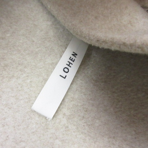 【中古】ローヘン LOHEN LH22A-JK032 バックタックロングリバージレ ロングベスト ベージュ F  レディース_4