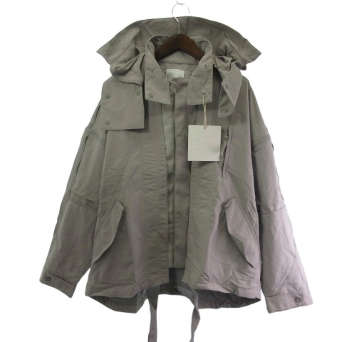 【中古】グーピーメイド エイ・クライプシス DUET“ R-Shield Space Parka Jacket D-AGAVE ジャケット グレー 1