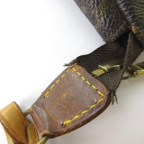 【中古】ルイヴィトン LOUIS VUITTON M51980 モノグラム ポシェットアクセソワ−ル ポーチ ハンドバッグ ブラウン ☆AA★ レディース_8