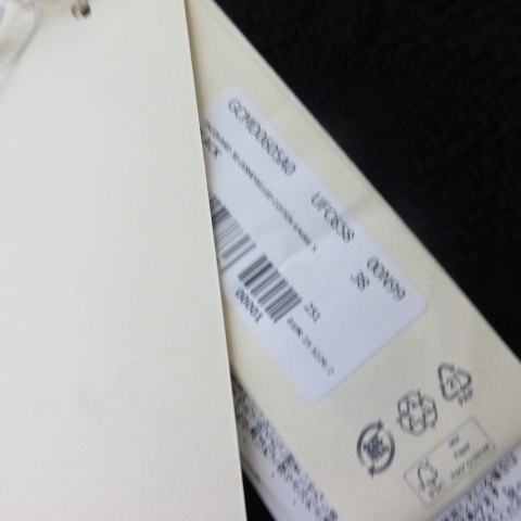 【中古】未使用品 マルニ MARNI GCMD0605A0 UFC658 タグ付き ベスト プルオーバー ダメージ 黒 ブラック 38 レディース_6
