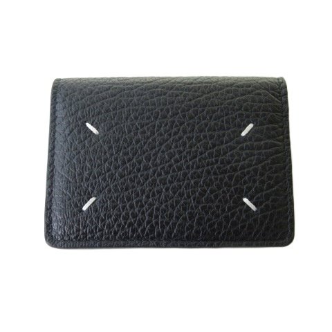 【中古】メゾンマルジェラ 11 Maison Margiela 11 美品 S36UI0416 P4455 三つ折り財布 コンパクトウォレット レザー