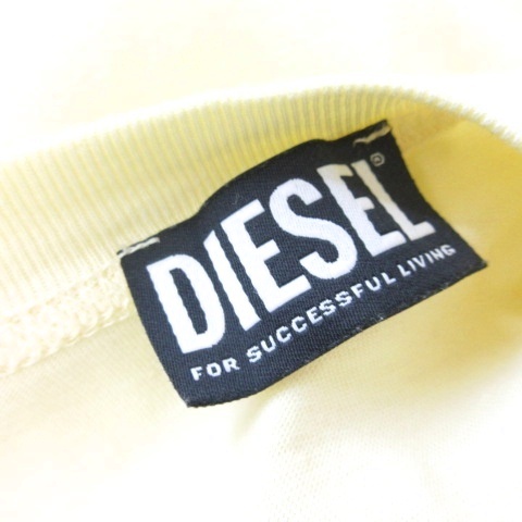 【中古】ディーゼル DIESEL D-ROLLACE A08420 ノースリーブ 上着 衣装 ロング スピード競技 細長い切口 黄色 黄 XS