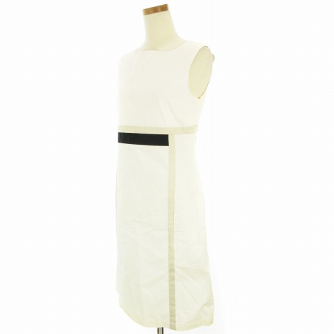 中古 Sマックスマーラ S Max Mara ワンピース ひざ丈 ノースリーブ 白 ホワイト系 40 レディースの通販はau Pay マーケット ブランド古着のベクトル