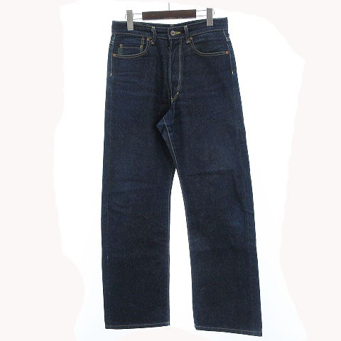 中古 ポールスミスジーンズ Paul Smith Jeans パンツ デニム ストレート ボタンフライ 紺系 インディゴブルー 30の通販はau Pay マーケット ブランド古着のベクトル