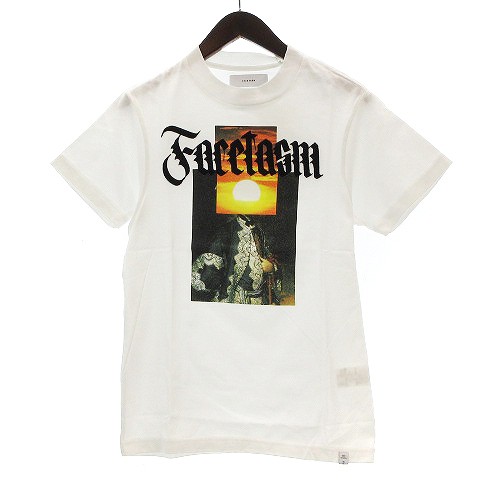 中古】未使用品 ファセッタズム FACETASM 美品 Tシャツ 半袖 フォト