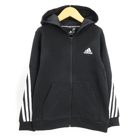 中古】アディダス adidas 3ストライプス ダブルニット フルジップ