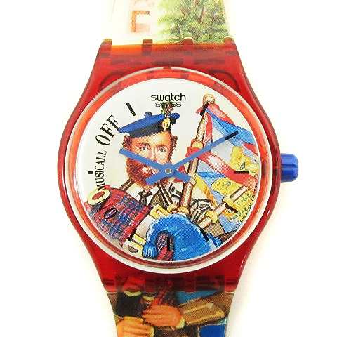 中古】スウォッチ SWATCH 腕時計 MusiCall アナログ クオーツ 2針