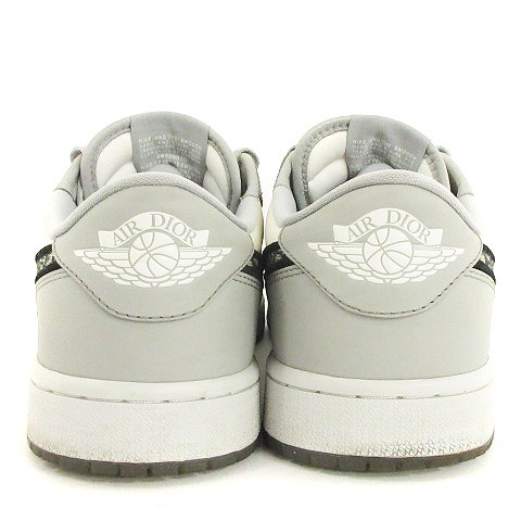 ナイキ Air Jordan 1 Low OG スニーカー 白 グレー ☆AA★