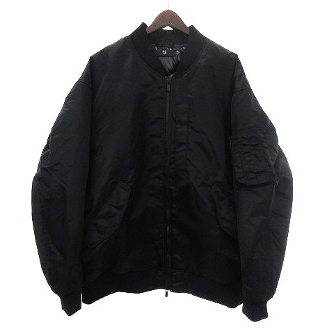 中古】ユニクロ プラスJ 21AW MA-1 ハイブリッドダウン ブルゾン