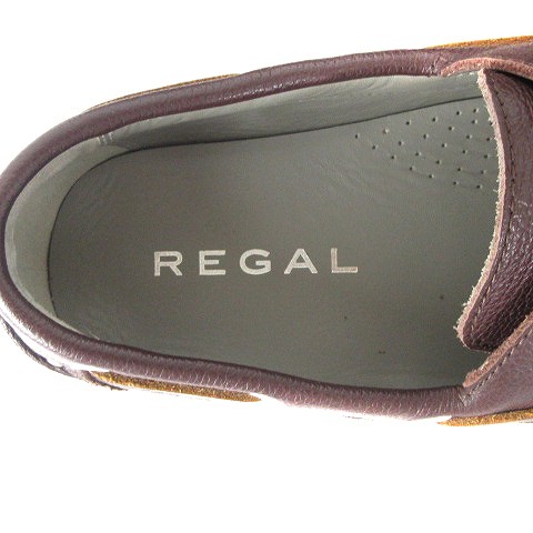 中古】リーガル REGAL デッキシューズ オーセンティック レザー NC18L