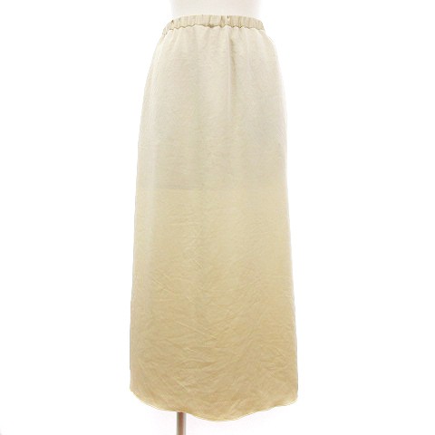 中古】B&Y ユナイテッドアローズ 6 ROKU SATIN SKIRT サテン スカート