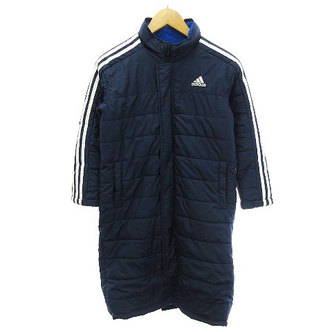 中古】アディダス adidas ベンチコート ロング ボア 中綿 クライマ