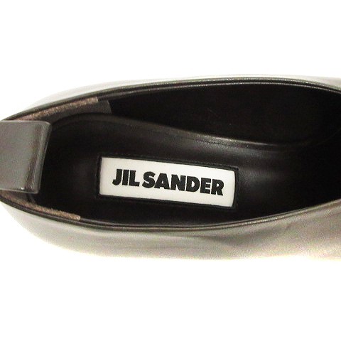 中古】ジルサンダー JIL SANDER パンプス ポインテッドトゥ Vカット