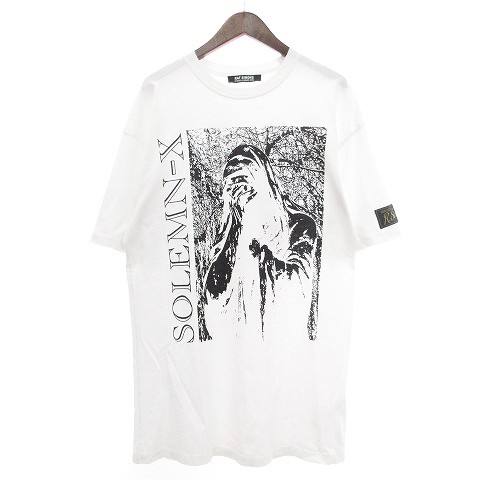 中古】ラフシモンズ RAF SIMONS 22SS SOLEMN-X オーバーサイズTシャツ ...