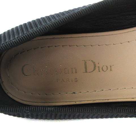 中古】クリスチャンディオール J A DIOR バレエシューズ パンプス