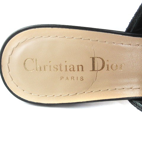 中古】クリスチャンディオール Christian Dior ヒールミュール