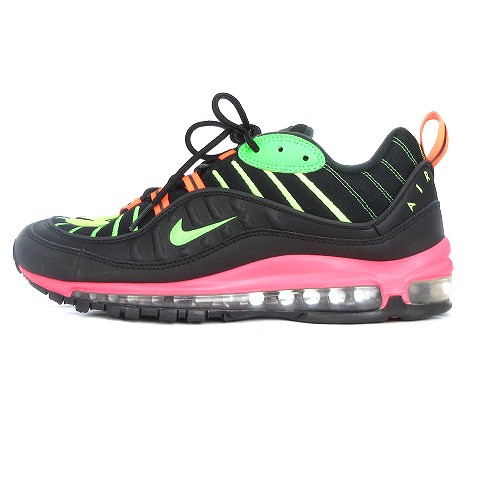 中古】ナイキ NIKE AIR MAX 98 NEON エアマックス 98 ネオン スニーカー シューズ CI2291-083 黒 27.5 靴  □U90の通販はau PAY マーケット - ブランド古着のベクトル | au PAY マーケット－通販サイト