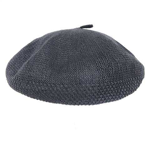 中古】未使用品 HUNTISM ハンティズム Switching Beret スウィッチング