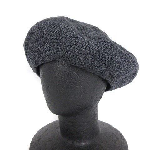 中古】未使用品 HUNTISM ハンティズム Switching Beret スウィッチング