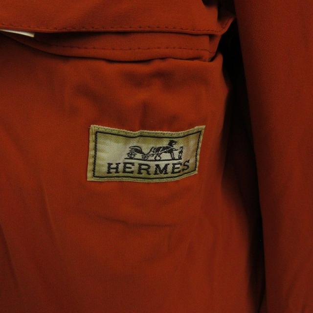 【中古】エルメス ヴィンテージ オイルドジャケット ミドル丈 無地 比翼 フロントボタン ダークグリーン オレンジ 50の通販は 【中古】エルメス ヴィンテージ オイルドジャケット ミドル丈 無地 比翼 フロントボタン ダークグリーン オレンジ 50の通販は