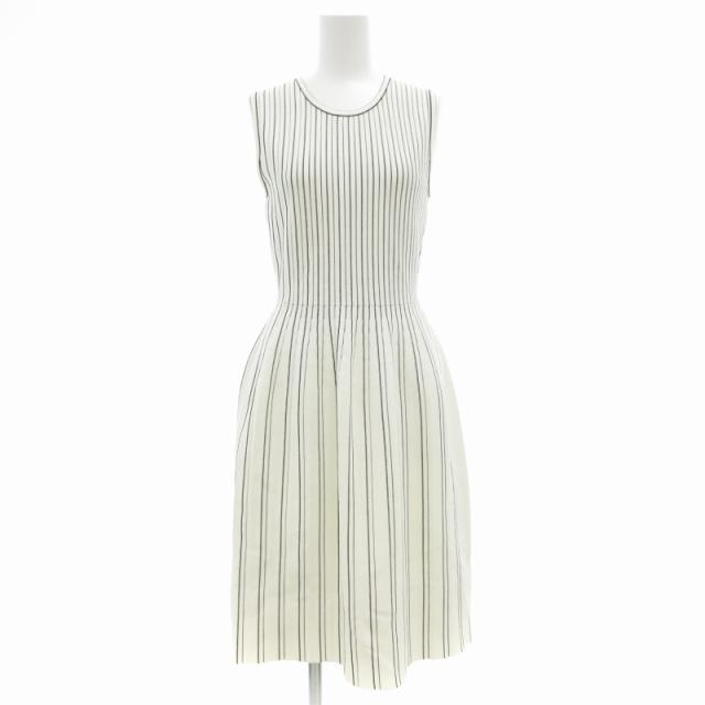 【中古】セオリー Theory ストラクチャー シェルドレス Lustrate Shell Dress ニットワンピース ノースリーブ Sの通販は 5,278円