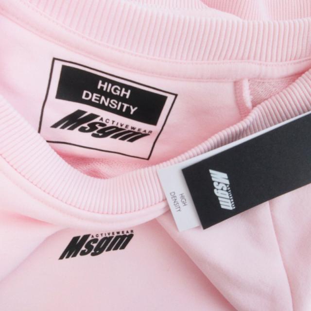 MSGM スウェット トレーナー ロゴ MSGM ロゴ トレーナー スウェット プルオーバー (MSGM⁄スウェット
