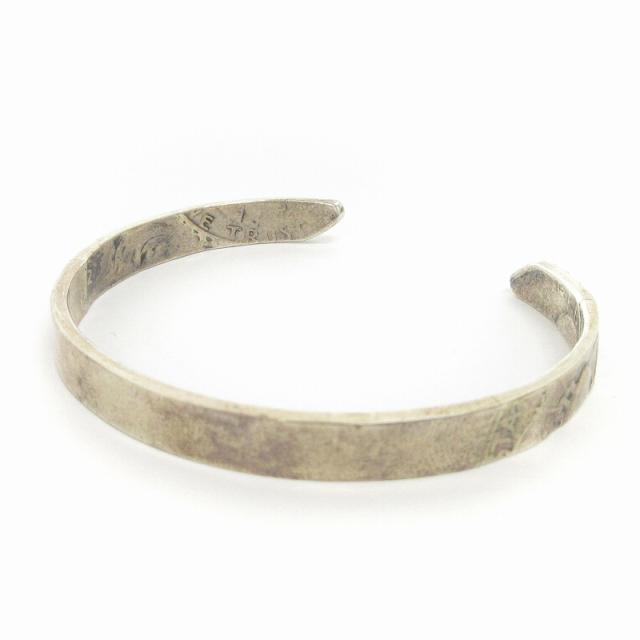 【中古】NORTH WORKS ビームス別注 パッチワーク バングル ブレスレット 11-42-0014-803-90-88 シルバーカラー Fの通販は