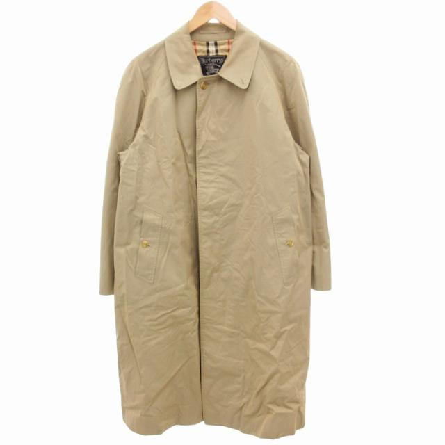 BURBERRYS PRORSUM ノバチェック ステンカラーコート ベージュ