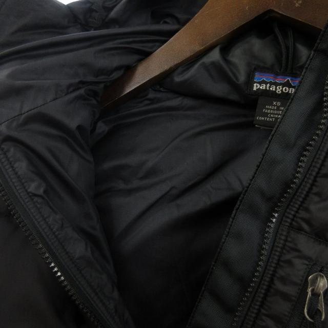 【中古】パタゴニア Patagonia 2002 DAS PARKA ダスパーカー 中綿ジャケット ジップアップ ロゴ 刺? 84097 黒 ブラック XS メンズ 中古】パタゴニア Patagonia 2002 DAS PARKA ダスパーカー 中綿