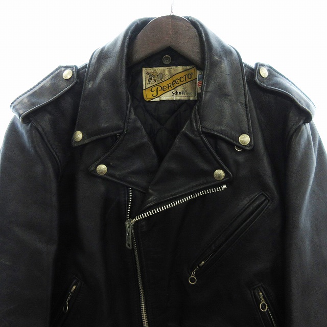 中古】ショット 618 ヴィンテージ 80s ダブルライダースジャケット