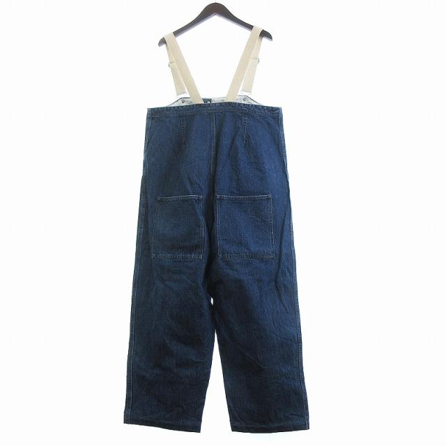 ネストローブ nest Robe ブルーデニムオーバーオール
