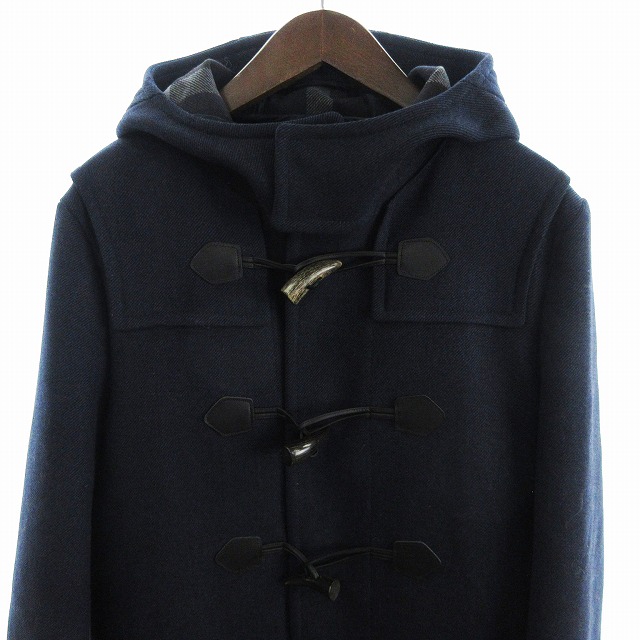 中古】ブラックレーベルクレストブリッジ ダッフルコート ミドル丈