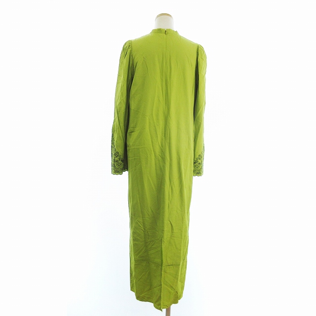 AMERI エンブロイダリーカフタンドレス M