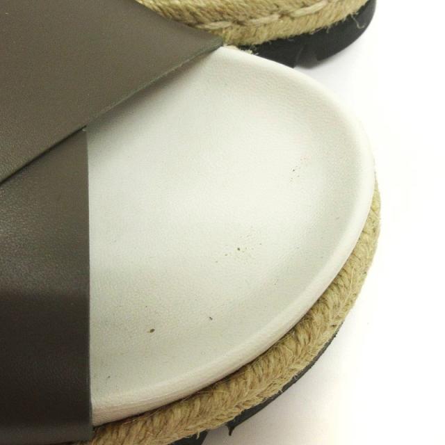 中古】マルニ MARNI フスベット サンダル エスパドリーユ クロス