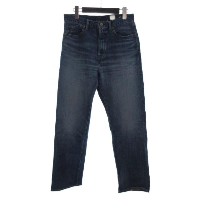 【中古】ヤヌーク × 藤原裕 No.XX セルビッチストレート デニムパンツ ジーンズ ジップフライ インディゴ ブルー 3