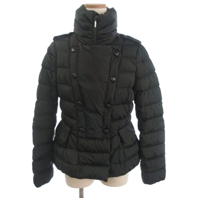 【中古】モンクレール ROSEAN GIUBBOTTO ダウンジャケット ブルゾン フルジップ 120934693900 深緑 カーキ 1