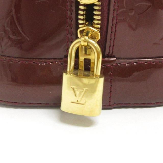 中古】ルイヴィトン モノグラム ヴェルニ アルマPM ハンドバッグ