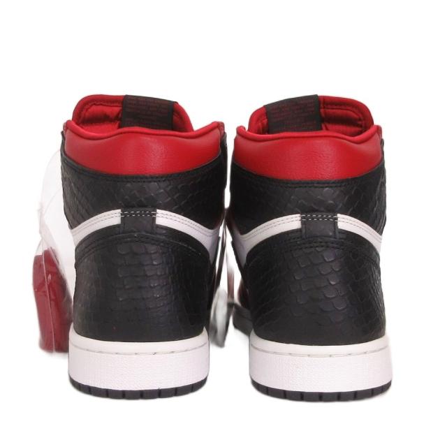 【中古】未使用品 ナイキ タグ付き WMNS AIR JORDAN 1 HIGH OG スニーカー ハイカット CD0461-601 赤 24.5cm US7.5