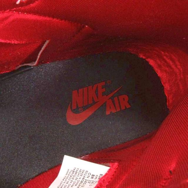【中古】未使用品 ナイキ タグ付き WMNS AIR JORDAN 1 HIGH OG スニーカー ハイカット CD0461-601 赤 24.5cm US7.5