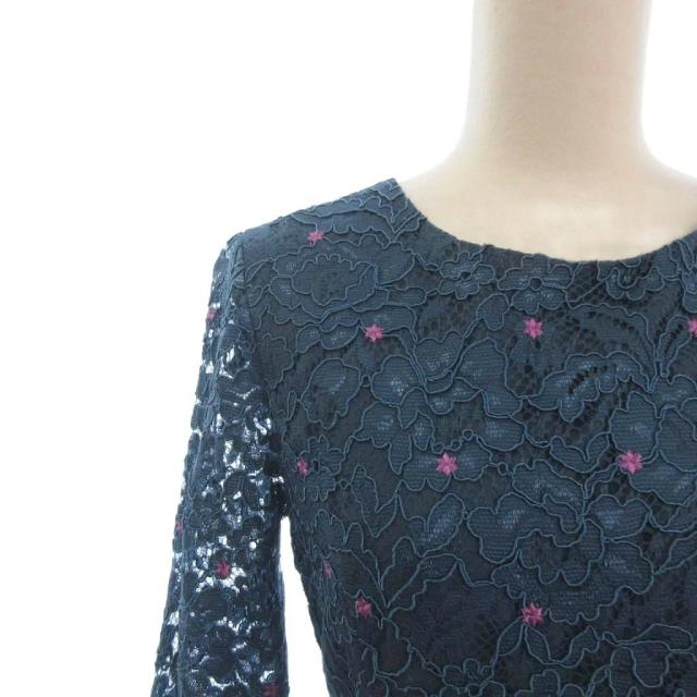 中古】ダイアグラム Diagram ドレス フレアワンピース ロング丈 長袖