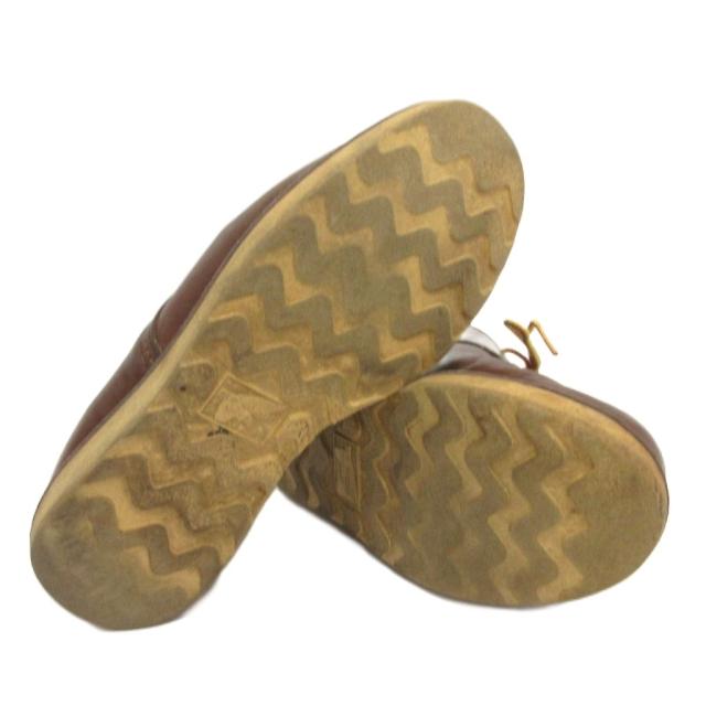 【中古】レッドウィング オックスフォード ブーツ ワークブーツ ローカット レザー 8109 茶 US 7.5 25.5cm ■FF