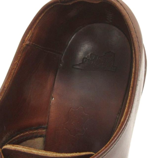 【中古】レッドウィング オックスフォード ブーツ ワークブーツ ローカット レザー 8109 茶 US 7.5 25.5cm ■FF