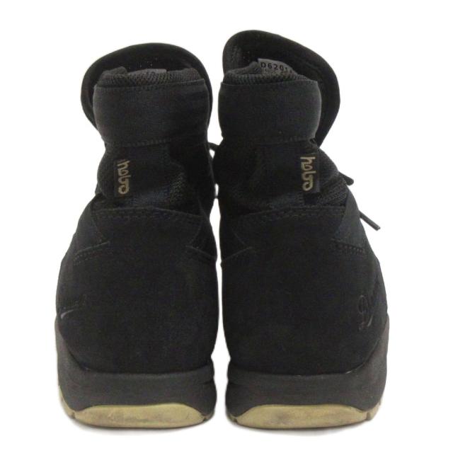 【中古】ダナー hobo別注 TACHYON 6 ショートブーツ スニーカー メッシュ スエード D620140 25.5cm 黒 メンズ