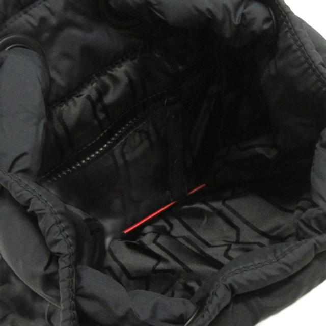 【中古】未使用品 ハンター タグ付き イントレピッド パファー ミニバックパック リュックサック 黒 one 6.5L