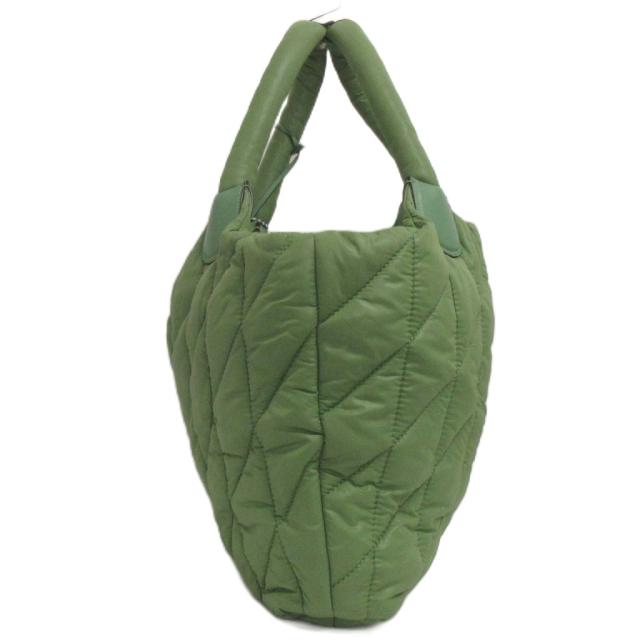【中古】コーチ COACH 美品 アイリス トートバッグ キルティング CP152 緑 グリーン レディース_1