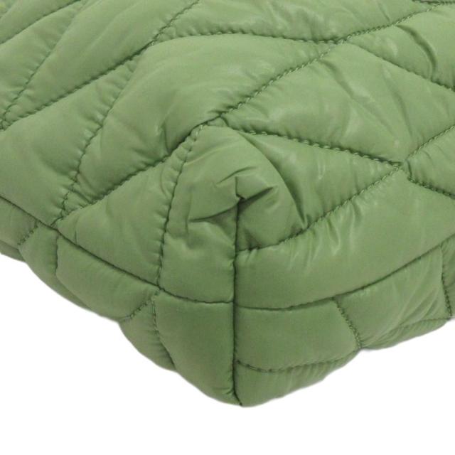 【中古】コーチ COACH 美品 アイリス トートバッグ キルティング CP152 緑 グリーン レディース_3