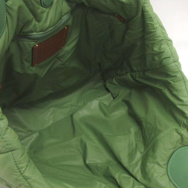 【中古】コーチ COACH 美品 アイリス トートバッグ キルティング CP152 緑 グリーン レディース_5